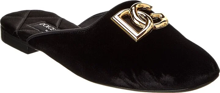 Dolce & Gabbana Velvet Mule