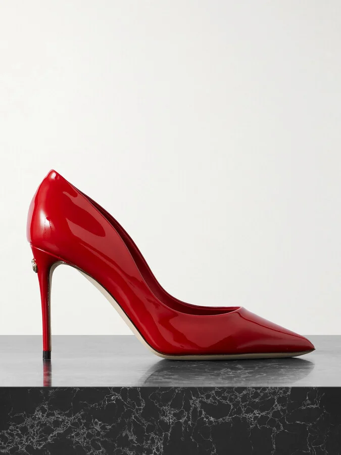 Dolce & Gabbana - Vernice Patent-leather Pumps - Red