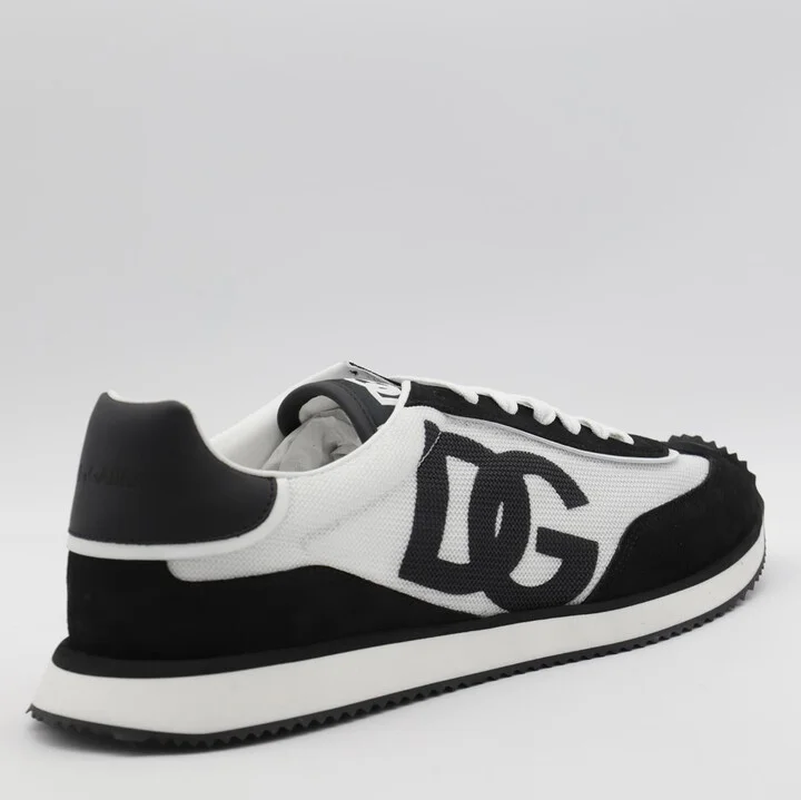 Dolce & Gabbana White And Black Sneakers - Image 2