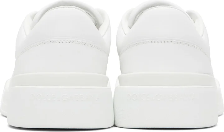 Dolce&Gabbana White New Roma Sneakers - Image 2