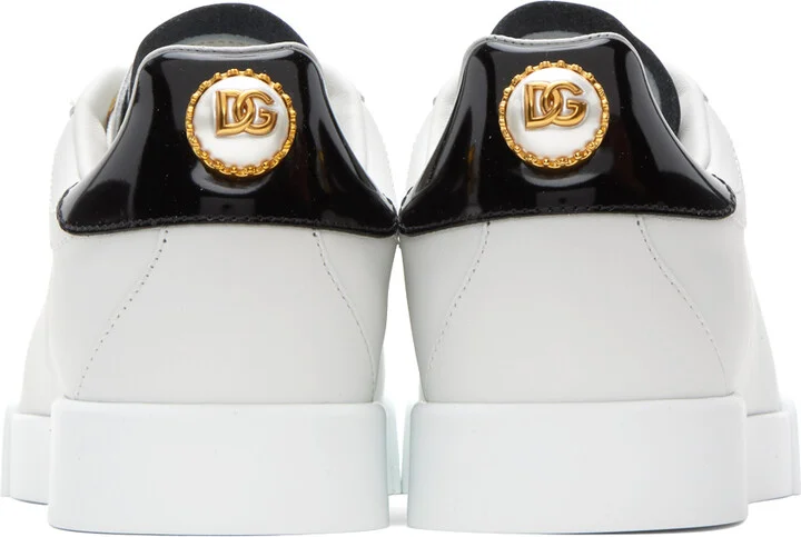 Dolce&Gabbana White Portofino Sneakers - Image 2