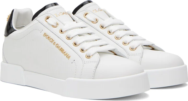 Dolce&Gabbana White Portofino Sneakers - Image 4