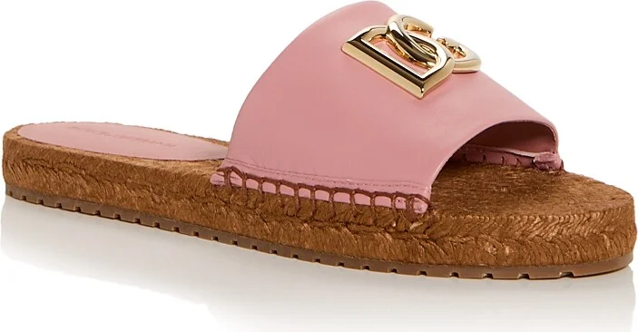 Dolce & Gabbana Women's Espadrille Slide Sandals