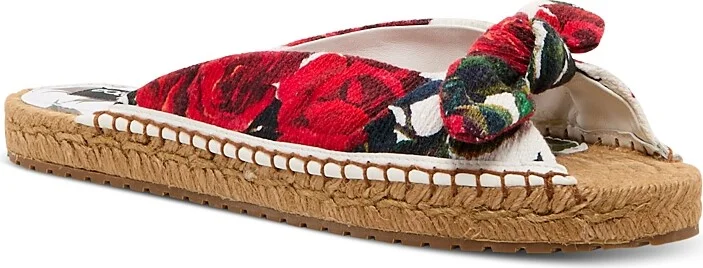 Dolce & Gabbana Women's Knotted Espadrille Sandals