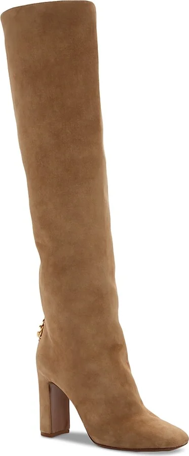 Dolce & Gabbana Women's Suede Knee High Boots