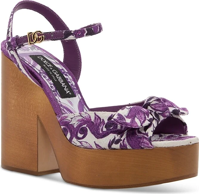 Dolce & Gabbana Women's Wedge Sandals