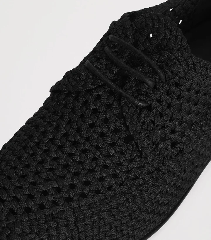 Dolce & Gabbana Woven Derby Shoes - Image 3
