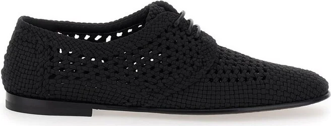 Dolce & Gabbana Woven Derby Shoes