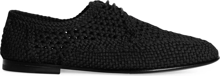 Dolce & Gabbana Woven Derby Shoes