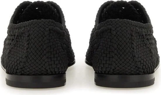 Dolce & Gabbana Woven Fabric "Derby" Shoe - Image 3