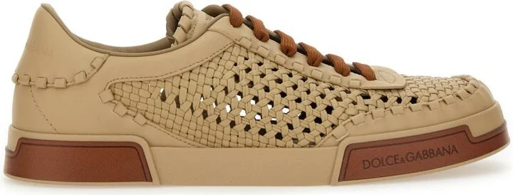 Dolce & Gabbana Woven Portofino Sneaker