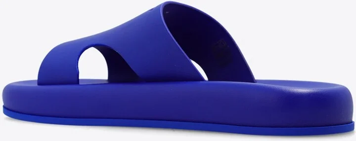 Dolce Leather Flatform Slides - Image 2