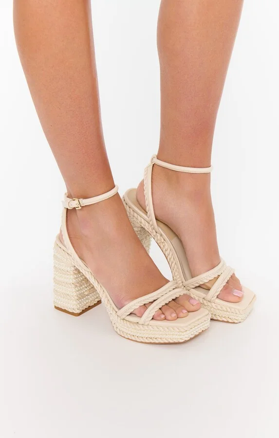 Dolce Vita Agnes Pearl Heel ~ Bone Leather - Image 2