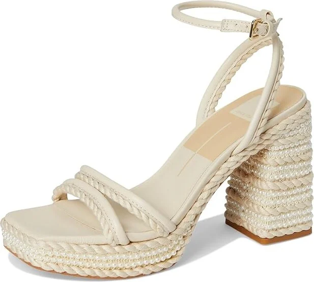 Dolce Vita Agnes Women's Shoes Pearl Bone : 8.5 M, Leather/Rubber - Image 5