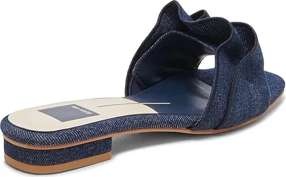 Dolce Vita Alumni Women's Sandals Indigo Denim : 7.5 M - Image 3
