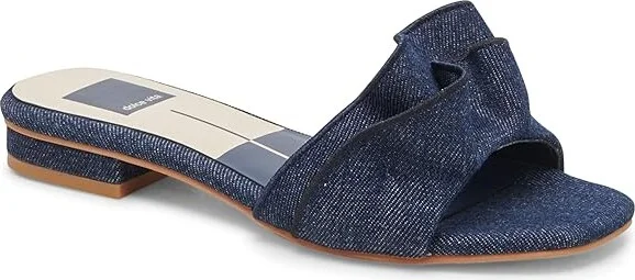 Dolce Vita Alumni Women's Sandals Indigo Denim : 7.5 M