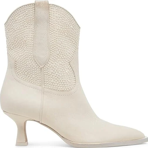 Dolce Vita Angel Pearl Women's Boots Vanilla : 8 M, Synthetic - Image 7