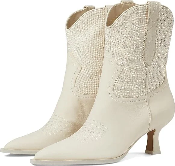 Dolce Vita Angel Pearl Women's Boots Vanilla : 8 M, Synthetic