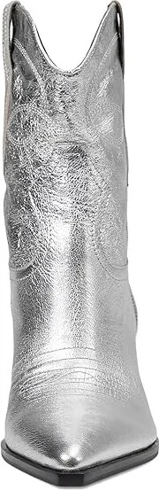 Dolce Vita Angel Women's Boots Silver : 6 M, Leather/Rubber - Image 2