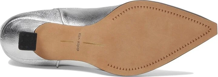 Dolce Vita Angel Women's Boots Silver : 6 M, Leather/Rubber - Image 3