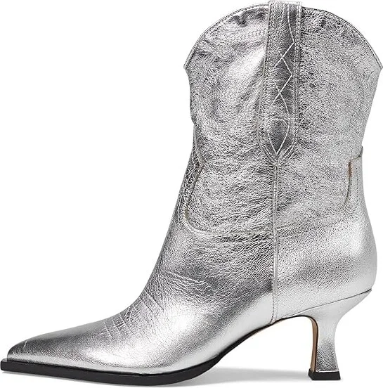 Dolce Vita Angel Women's Boots Silver : 6 M, Leather/Rubber - Image 6