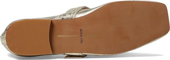 Dolce Vita Arora Women's Shoes Platinum Distressed Leather : 6 M - Image 3