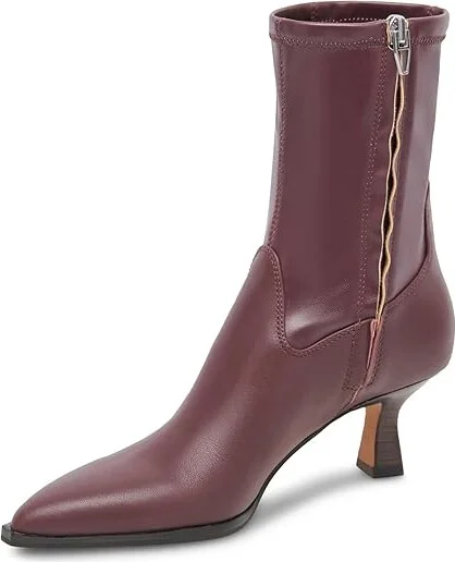 Dolce Vita Arya Women's Boots Wine : 6.5 M, Leather - Image 5