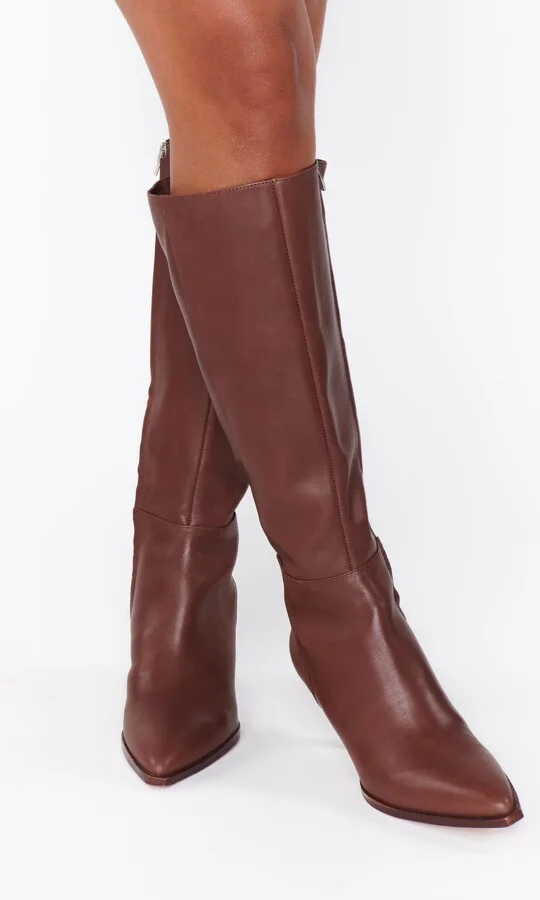 Dolce Vita Auggie Wide Calf Boot ~ Chocolate - Image 6