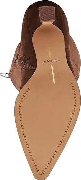 Dolce Vita Auggie Women's Boots Camel : 6 M, Leather/Rubber - Image 8