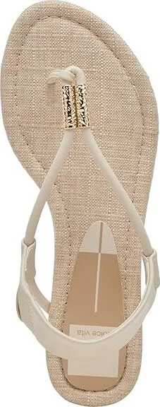 Dolce Vita Bacey Women's Sandals Ivory : 10 M, Synthetic - Image 2
