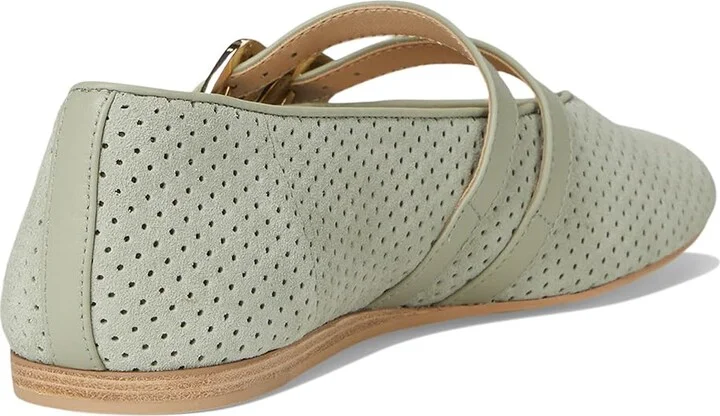 Dolce Vita Baylee Women's Flat Shoes Jade Perforated Suede : 10 M - Image 4
