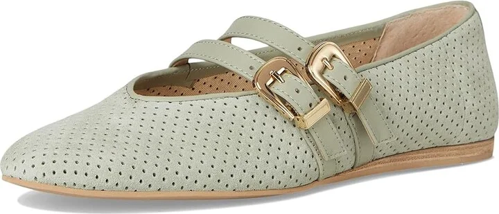 Dolce Vita Baylee Women's Flat Shoes Jade Perforated Suede : 10 M - Image 5