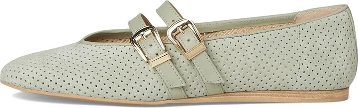 Dolce Vita Baylee Women's Flat Shoes Jade Perforated Suede : 10 M - Image 6