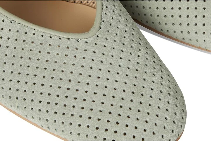 Dolce Vita Baylee Women's Flat Shoes Jade Perforated Suede : 10 M - Image 7