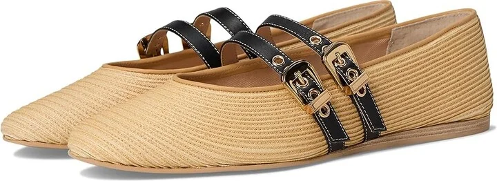 Dolce Vita Baylee Women's Flat Shoes Natural : 6 M