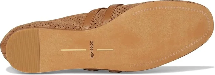 Dolce Vita Baylee Women's Flat Shoes Pecan Perforated Suede : 7.5 M - Image 3
