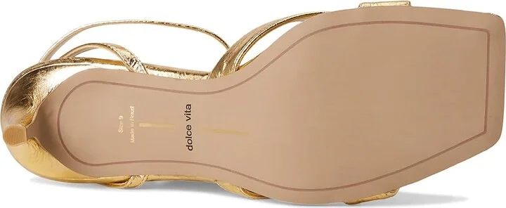 Dolce Vita Becki Women's Shoes Gold : 8 M, Leather/Rubber - Image 3