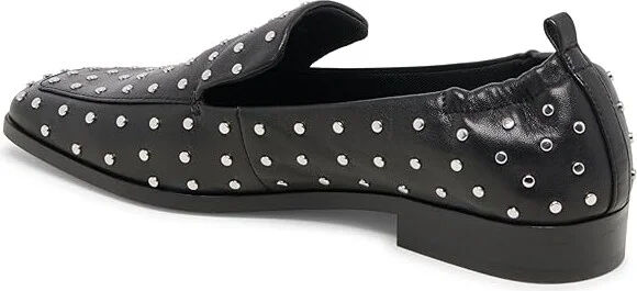 Dolce Vita Beny Stud Women's Flat Shoes Black Leather : 7 M - Image 4