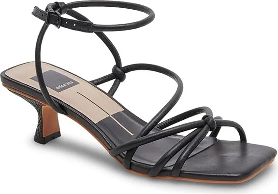 Dolce Vita Bev Women's Sandals Black : 6 M, Leather