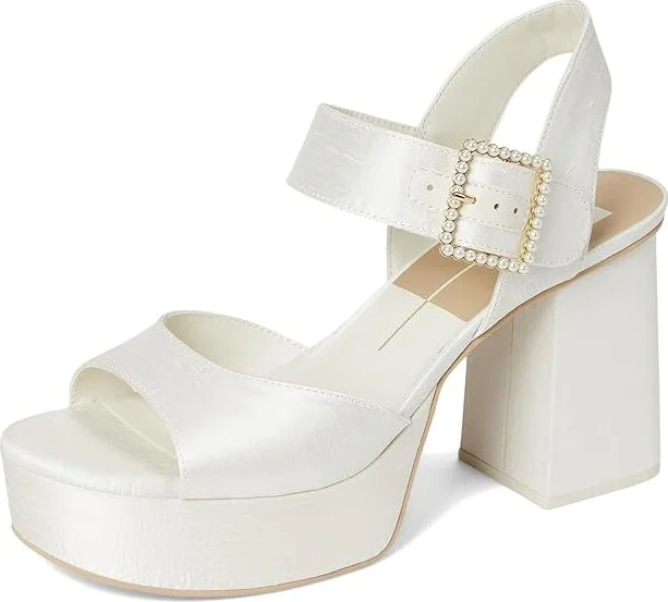 Dolce Vita Bobby Pearls Women's Sandals White Pearls : 10 M - Image 5