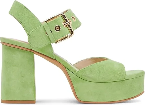 Dolce Vita Bobby Women's Shoes Lime Suede : 6.5 M, Leather - Image 7