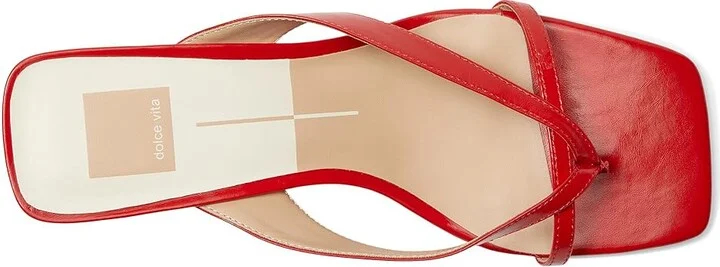 Dolce Vita Brevel Women's Sandals Chili : 6.5 M, Leather/Rubber - Image 2