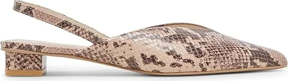 Dolce Vita Byanca Women's Flat Shoes Sand Snake : 9.5 M, Leather - Image 5