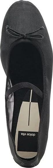 Dolce Vita Cadel Women's Flat Shoes Onyx Mesh : 9.5 M, Synthetic - Image 2