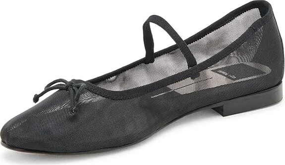 Dolce Vita Cadel Women's Flat Shoes Onyx Mesh : 9.5 M, Synthetic - Image 6