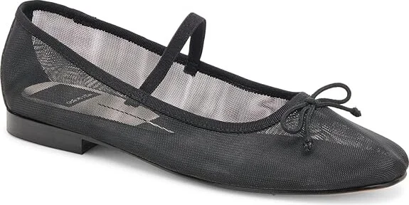 Dolce Vita Cadel Women's Flat Shoes Onyx Mesh : 9.5 M, Synthetic