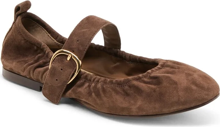 Dark Brown Suede