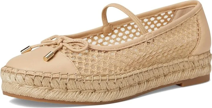Dolce Vita Cambre Women's Flat Shoes Light Natural Woven Mesh : 8.5 M - Image 5