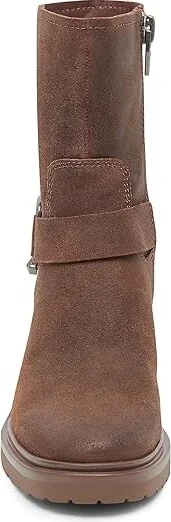 Dolce Vita Camros Women's Shoes Cocoa Suede : 9.5 M, Leather/Rubber - Image 6