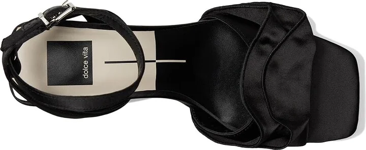 Dolce Vita Cheer Women's Sandals Wine Satin : 7.5 M, Textile - Image 8